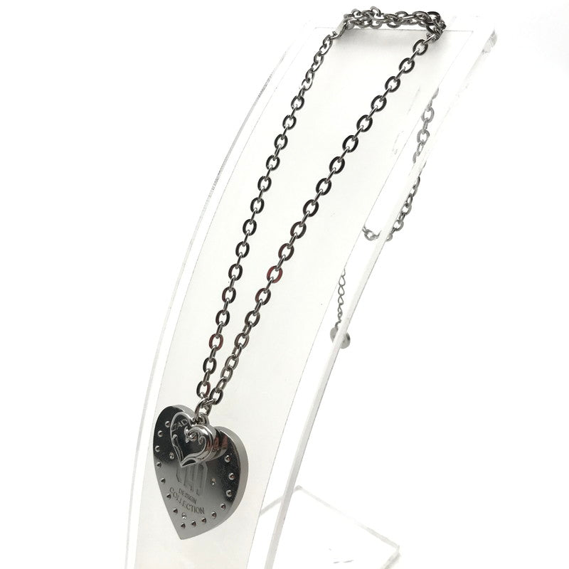 【中古品】【レディース】 D.A.D LUXURIOUS ハートネックレス SS316L 箱・保存袋付属 アクセサリー ※キズ・スレあり・箱に傷みあり 193-260804-IO-01-fuzh 万代Net店