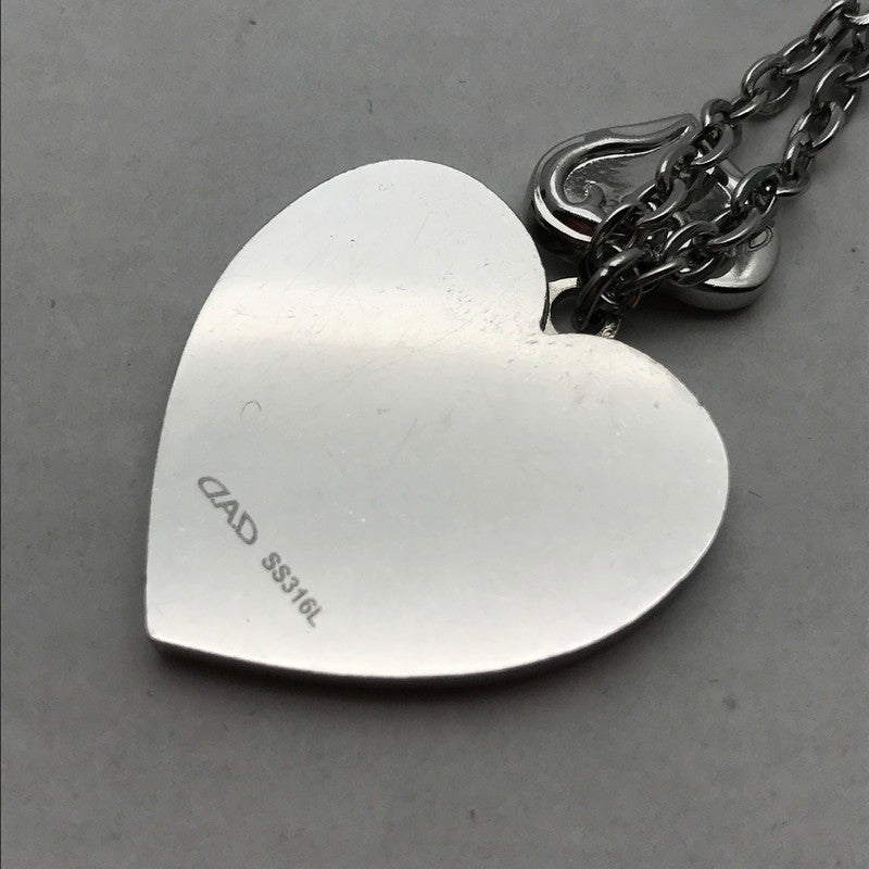 【中古品】【レディース】 D.A.D LUXURIOUS ハートネックレス SS316L 箱・保存袋付属 アクセサリー ※キズ・スレあり・箱に傷みあり 193-260804-IO-01-fuzh 万代Net店