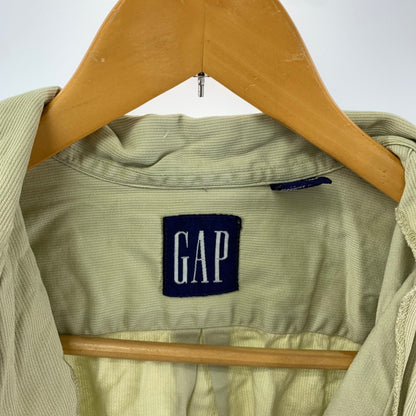 【中古品】【メンズ】 GAP ギャップ ハーフジップジャケット 145-241104-st-12-fuz サイズ：M カラー：ベージュ 万代Net店