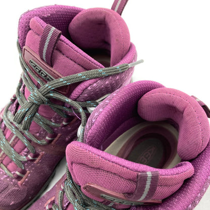 【中古品】【レディース】 KEEN キーン 1021182 TERRADORA EVO MID テラドーラ エヴォ ミッド スニーカー 靴 162-260929-vt-86-fuzh サイズ：22.5cm カラー：パープル 万代Net店