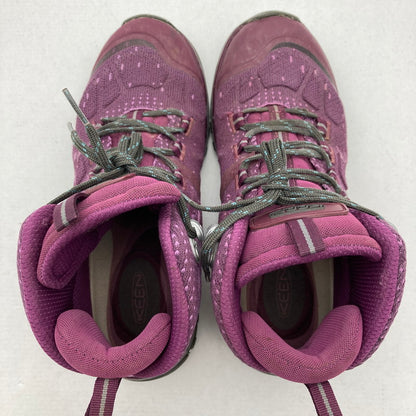 【中古品】【レディース】 KEEN キーン 1021182 TERRADORA EVO MID テラドーラ エヴォ ミッド スニーカー 靴 162-260929-vt-86-fuzh サイズ：22.5cm カラー：パープル 万代Net店