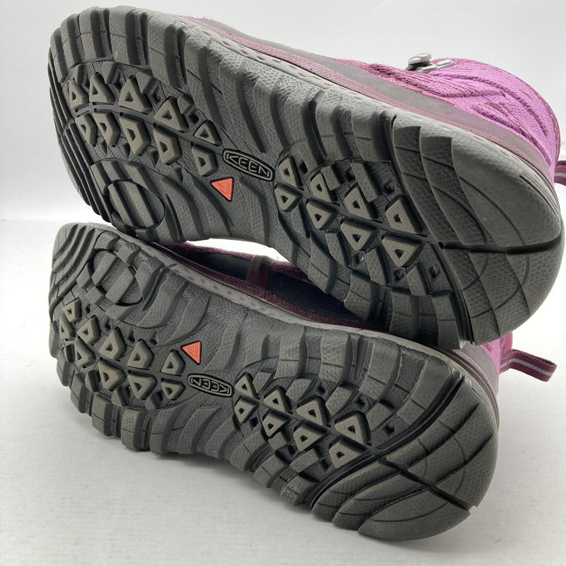 【中古品】【レディース】 KEEN キーン 1021182 TERRADORA EVO MID テラドーラ エヴォ ミッド スニーカー 靴 162-260929-vt-86-fuzh サイズ：22.5cm カラー：パープル 万代Net店