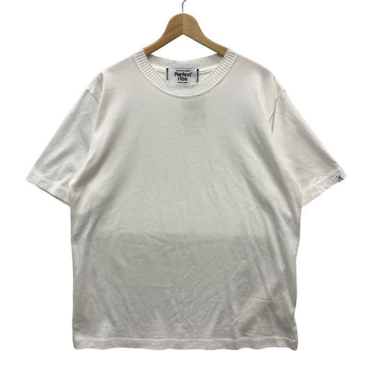 【中古品】【メンズ】 PERFECT RIBS×A LOVE MOVEMENT 半袖Tシャツ カットソー トップス ブランド 古着 140-241123-gm-02-fuz サイズ：XXL カラー：ホワイト 万代Net店