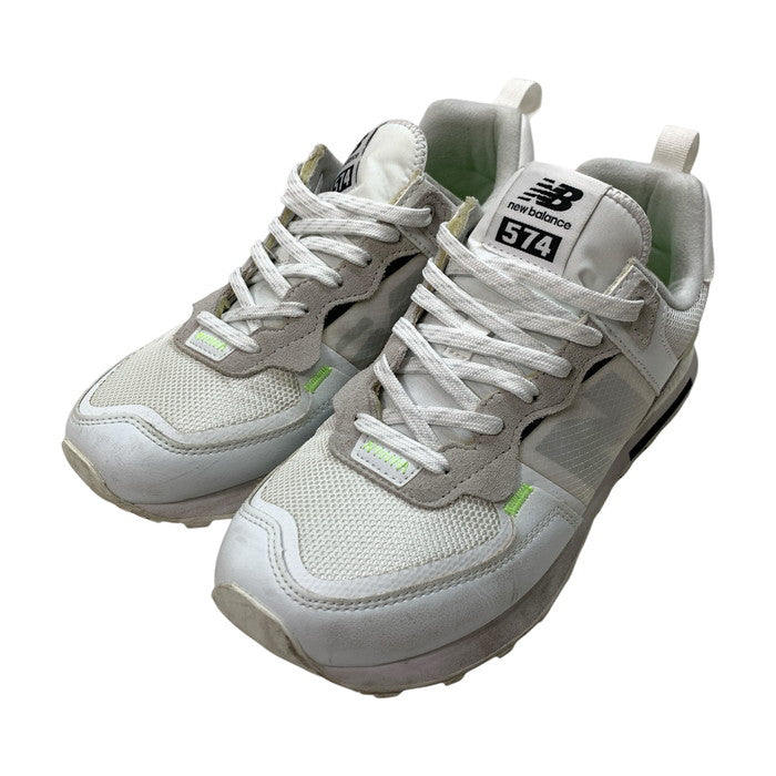 【中古品】【メンズ】 NEW BALANCE ニューバランス ML574IDE スニーカー シューズ 靴 162-241226-gm-12-fuz サイズ：27.5cm カラー：ホワイト 万代Net店