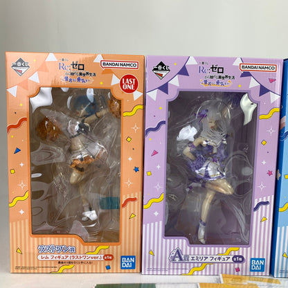 【未使用品】 一番くじ/Re:ゼロから始める異世界生活～貴方に勇気を～、ラストワン、A賞B賞、CDEGF賞まとめ。 おもちゃ 054-241114-MO-17-fuz 万代Net店