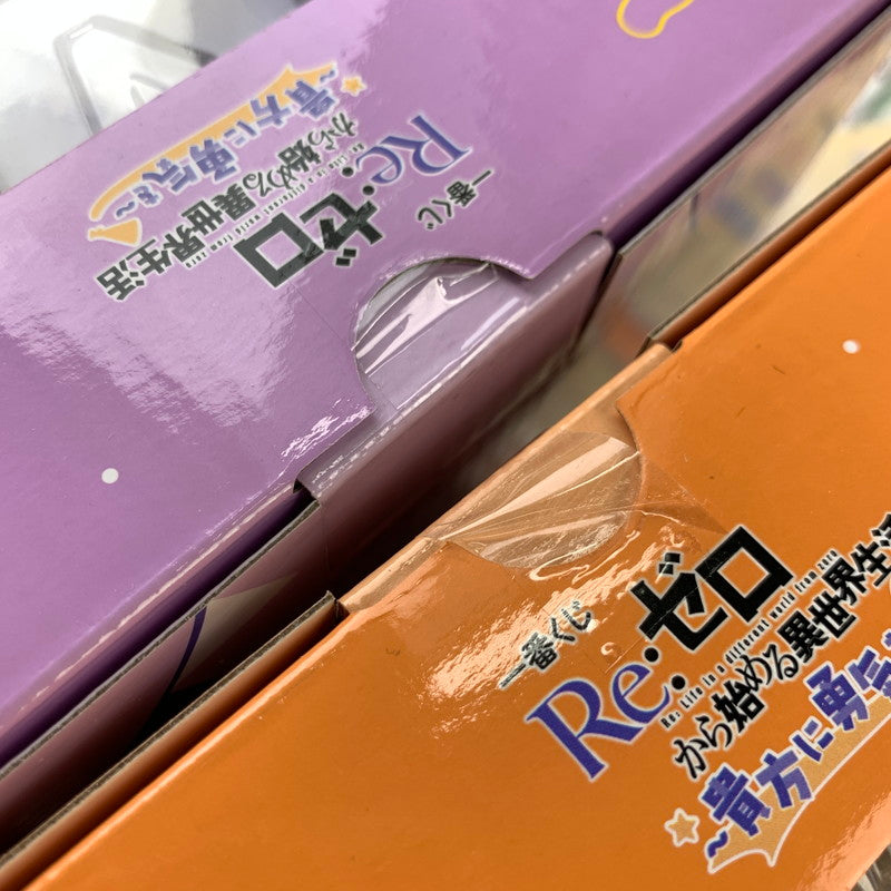 【未使用品】 一番くじ/Re:ゼロから始める異世界生活～貴方に勇気を～、ラストワン、A賞B賞、CDEGF賞まとめ。 おもちゃ 054-241114-MO-17-fuz 万代Net店