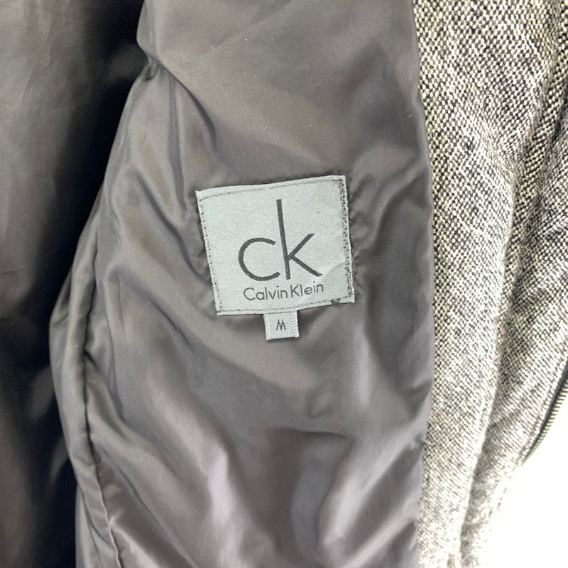 【中古品】【メンズ】  CALVIN KLEIN カルバン クライン DOWN JACKET ダウン ジャケット 141-241110-st-7-fuz サイズ：M カラー：グレー 万代Net店