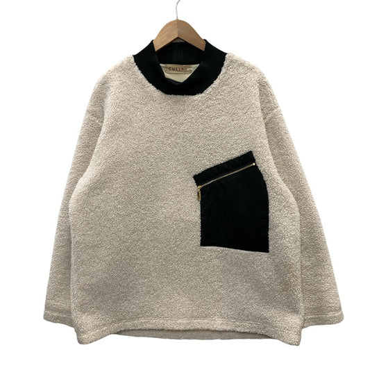 【中古品】【メンズ】 CULLNI BOA PULLOVER フリース プルオーバー ジャケット アウター ブランド 古着 140-241215-gm-10-fuz サイズ：2 カラー：ベージュ 万代Net店