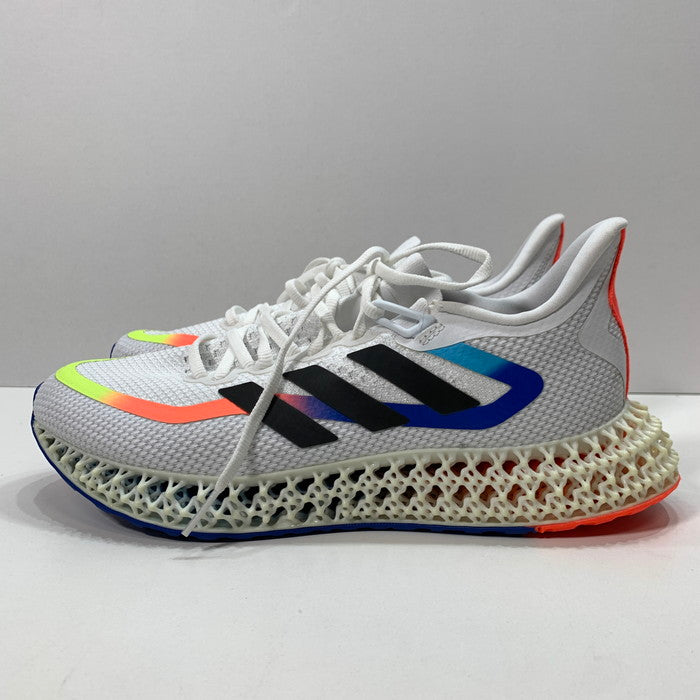 【中古品】【メンズ】 adidas アディダス HQ1039 4DFWD 2 RUNNING ランニングシューズ 靴 スニーカー 161-250105-gm-22-fuz サイズ：27.5cm カラー：ホワイト 万代Net店