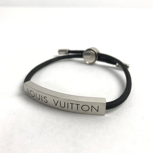 【中古品】【メンズ】 LOUIS VUITTON ルイ・ヴィトン M67417 ブラスレ LVスペース コード ブレスレット ブランド 調節可 179-241113-mh-2-fuz カラー：シルバー 万代Net店