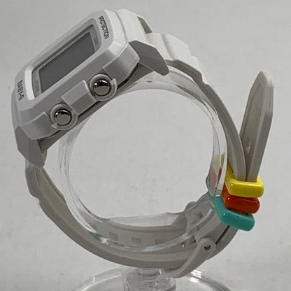 【中古美品】【メンズ/レディース】 BABY-G＋PLUS ベビーG プラス BGD-10L 腕時計 時計 ホワイト 2024 バンドループ9個付属 箱付属 おしゃれ かわいい 196-260206-io-21-fuz 万代Net店