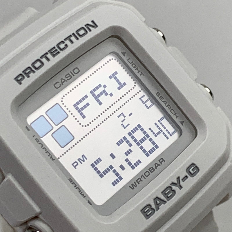 【中古美品】【メンズ/レディース】 BABY-G＋PLUS ベビーG プラス BGD-10L 腕時計 時計 ホワイト 2024 バンドループ9個付属 箱付属 おしゃれ かわいい 196-260206-io-21-fuz 万代Net店