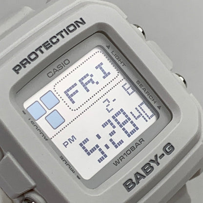 【中古美品】【メンズ/レディース】 BABY-G＋PLUS ベビーG プラス BGD-10L 腕時計 時計 ホワイト 2024 バンドループ9個付属 箱付属 おしゃれ かわいい 196-260206-io-21-fuz 万代Net店