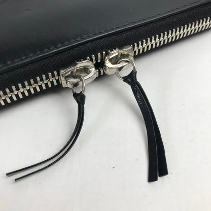 【中古品】【メンズ】 BALENCIAGA バレンシアガ 381226・1000 ラウンド ジップ ファスナー ウォレット 長財布 ブランド 180-241115-mh-05-fuz カラー：ブラック 万代Net店