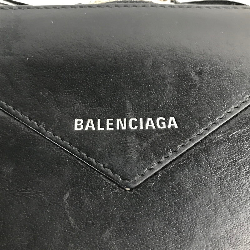 【中古品】【メンズ】 BALENCIAGA バレンシアガ 381226・1000 ラウンド ジップ ファスナー ウォレット 長財布 ブランド 180-241115-mh-05-fuz カラー：ブラック 万代Net店