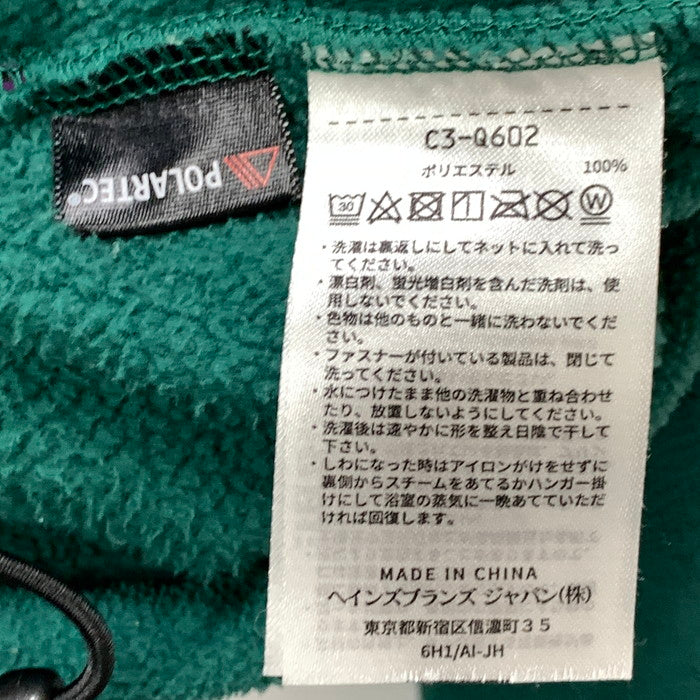 【中古品】【メンズ】 Champion チャンピオン フリースジャケット アウター ブランド 古着 148-250224-gm-32-fuz サイズ：M カラー：グリーン 万代Net店