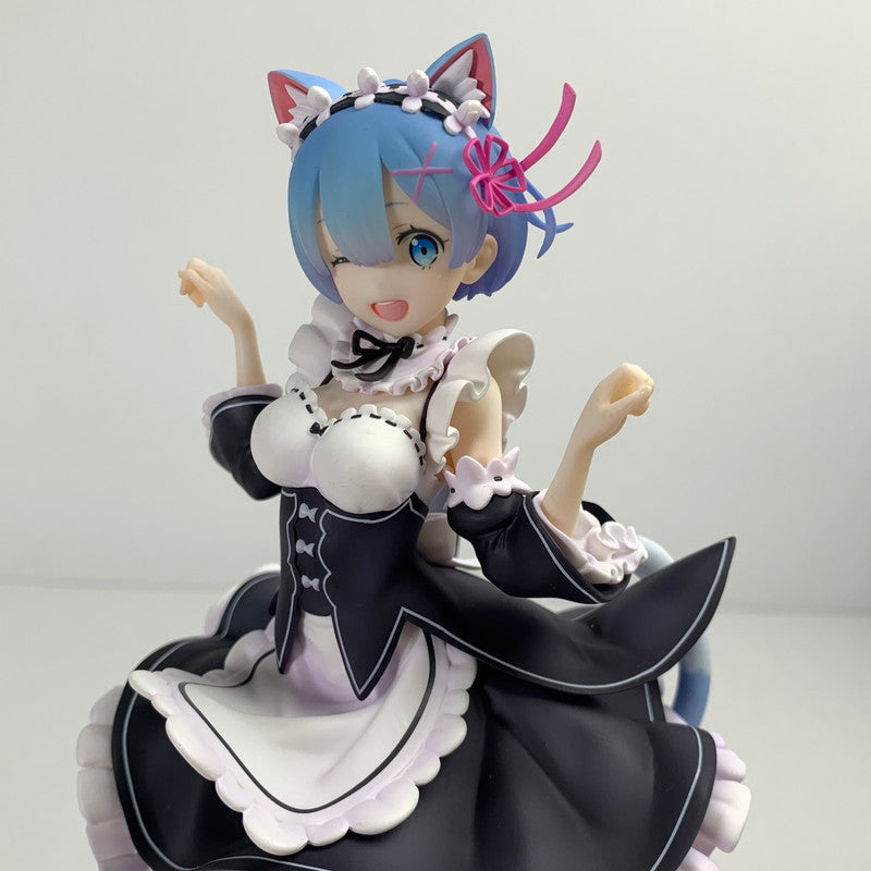 【中古品】 完備品 アルファオメガ レム ネコミミver. フィギュア 053-250107-mh-04-fuz 万代Net店