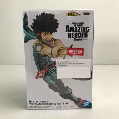 【中古美品】 未開封 僕のヒーローアカデミア THE AMAZING HEROES 緑谷出久 フィギュア 051-250213-mh-16-fuz 万代Net店