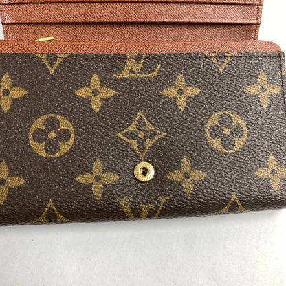 【中古美品】【レディース】 LOUIS VUITTON ルイ・ヴィトン M61736 モノグラム  ポルトフォイユ・トレゾール 179-241117-st-4-fuz カラー：ブラウン 万代Net店