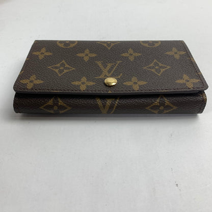 【中古美品】【レディース】 LOUIS VUITTON ルイ・ヴィトン M61736 モノグラム  ポルトフォイユ・トレゾール 179-241117-st-4-fuz カラー：ブラウン 万代Net店