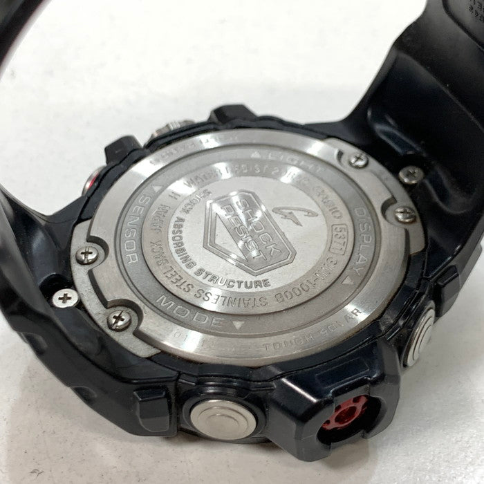 【中古品】【メンズ】 G-SHOCK ジーショック GWN-1000B-1BJF MASTER OF G-SEA GULFMASTER アナデジ時計 ブランド 腕時計 電波ソーラー 196-241227-gm-39-fuz カラー：ブラック 万代Net店