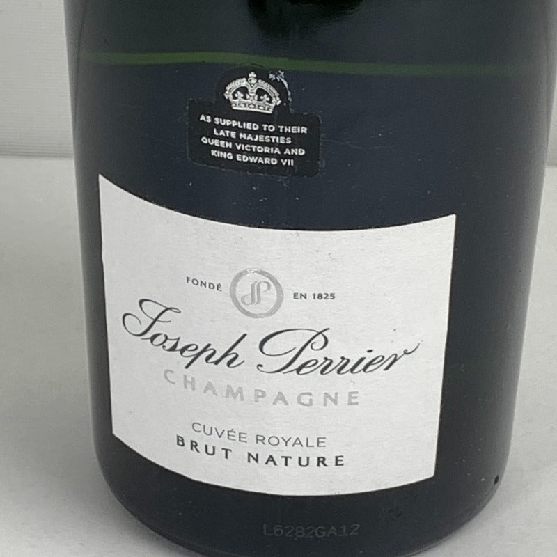 【未使用品】 キュヴェ ロワイヤル ブリュット ナチュール NV ジョセフ ペリエ 750ml シャンパン ※ラベルイタミあり 214-251130-nm-12-fuz 万代Net店