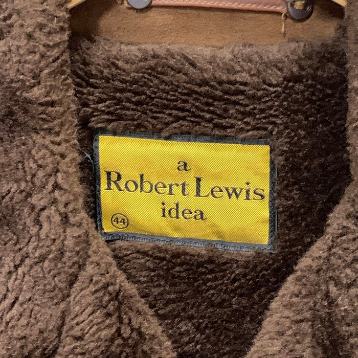 【中古品】【メンズ】 ROBERT LEWIS IDEA コート アウター ブランド 古着 145-241208-gm-26-fuz サイズ：44 カラー：ブラウン 万代Net店