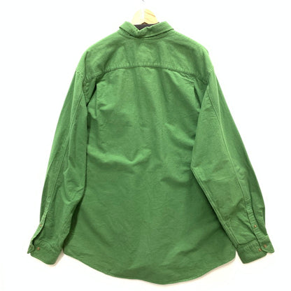 【中古品】【メンズ】 LANDS' END 90s 長袖シャツ トップス ブランド 古着 145-241222-gm-23-fuz サイズ：XXL カラー：グリーン 万代Net店