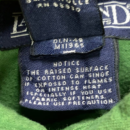 【中古品】【メンズ】 LANDS' END 90s 長袖シャツ トップス ブランド 古着 145-241222-gm-23-fuz サイズ：XXL カラー：グリーン 万代Net店