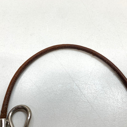 【中古品】【メンズ/レディース】 HERMES エルメス ジャンボブレスレット アクセサリー 二連 ダブル 182-241120-mh-12-fuz カラー：レザー 万代Net店