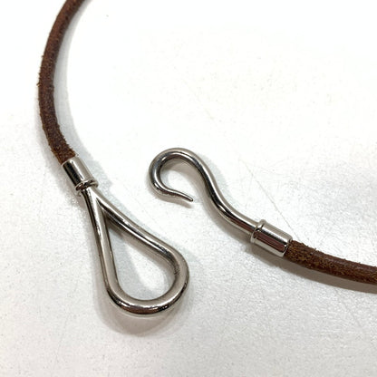 【中古品】【メンズ/レディース】 HERMES エルメス ジャンボブレスレット アクセサリー 二連 ダブル 182-241120-mh-12-fuz カラー：レザー 万代Net店