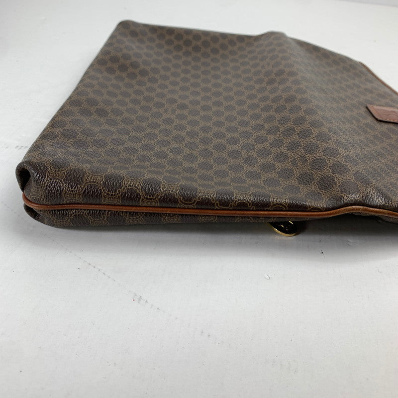 【中古品】【メンズ】 CELINE セリーヌ オールドマカダム クラッチバッグ M05 180-241124-st-7-fuz カラー：ブラウン 万代Net店