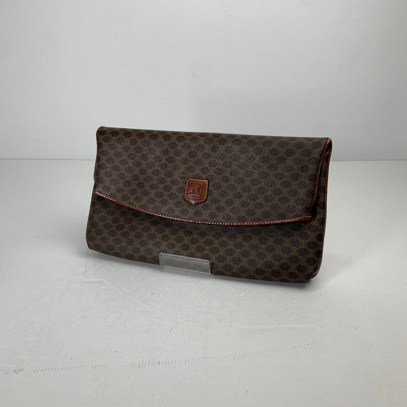 【中古品】【メンズ】 CELINE セリーヌ オールドマカダム クラッチバッグ M05 180-241124-st-7-fuz カラー：ブラウン 万代Net店