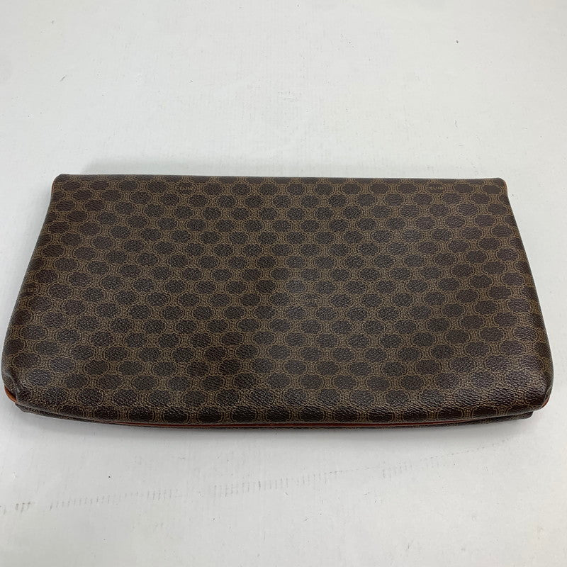 【中古品】【メンズ】 CELINE セリーヌ オールドマカダム クラッチバッグ M05 180-241124-st-7-fuz カラー：ブラウン 万代Net店