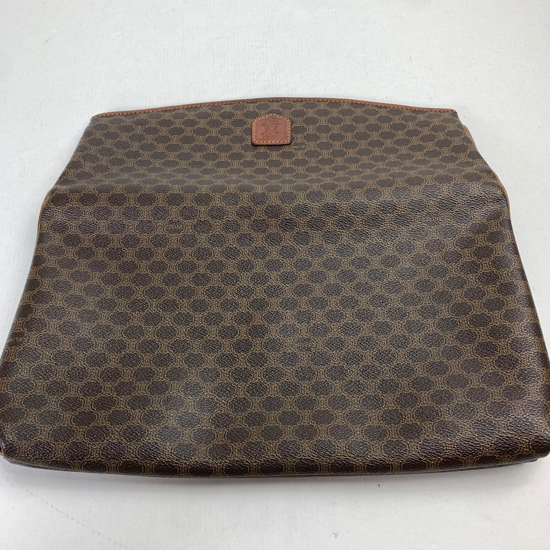 【中古品】【メンズ】 CELINE セリーヌ オールドマカダム クラッチバッグ M05 180-241124-st-7-fuz カラー：ブラウン 万代Net店