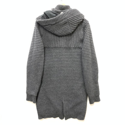 【中古品】【メンズ】 BARK バーク ニットダッフルコート アウター ブランド 古着 141-241215-gm-15-fuz サイズ：XS カラー：グレー 万代Net店