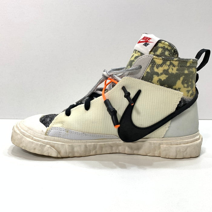 【中古品】【メンズ】 NIKE ナイキ READYMADE CZ3589-100 BLAZER MID ""WHITE"" ブレーザーミッド シューズ 靴 スニーカー 160-241201-gm-03-fuz サイズ：26.5cm カラー：ホワイト 万代Net店