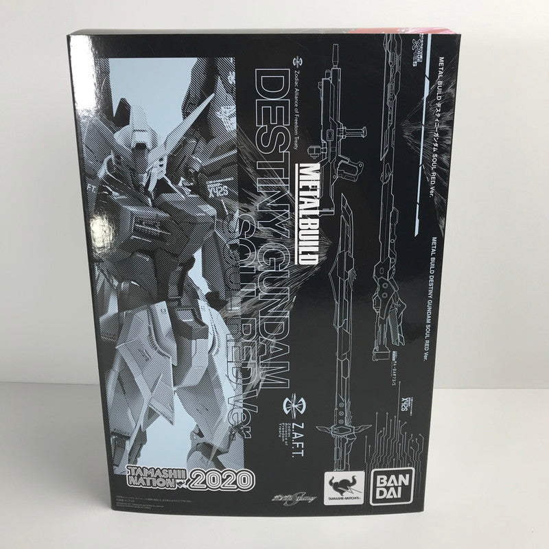 【中古美品】 完備品 BANDAI  機動戦士ガンダム  SEED DESTINY METAL BUILD メタル ビルド ZGMF-X42S デスティニーガンダム SOUL RED Ver. フィギュア 箱難有 056-250103-mh-08-fuz 万代Net店