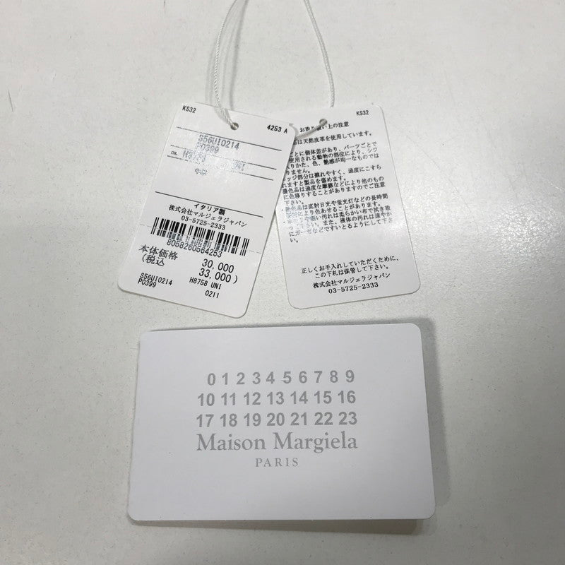 【中古品】【メンズ/レディース】 MAISON MARGIELA メゾン マルジェラ S56UI0214 カレンダータグ カードケース パスケース 小物 ブランド 200-241127-mh-05-fuz カラー：ベージュ 万代Net店