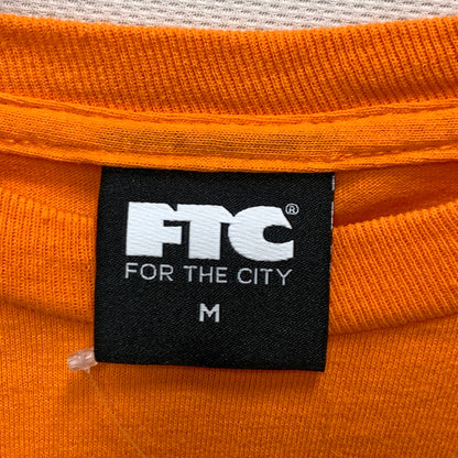 【中古品】【メンズ】 FTC エフティーシー STORE FRONT 長袖Tシャツ カットソー トップス ブランド 古着 142-250201-gm-34-fuz サイズ：M カラー：オレンジ 万代Net店