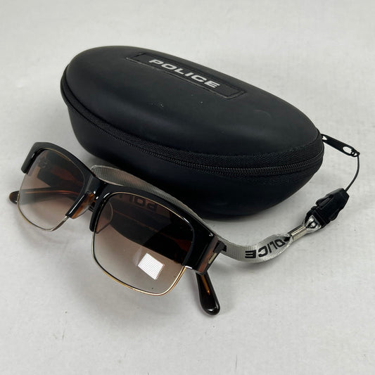 【中古品】【メンズ】 POLICE ポリス S1908J サングラス BLACK/ケース有 ※使用感あり・歪みあり・フレーム変色有 サングラス 203-260917-io-44-fuzh 万代Net店