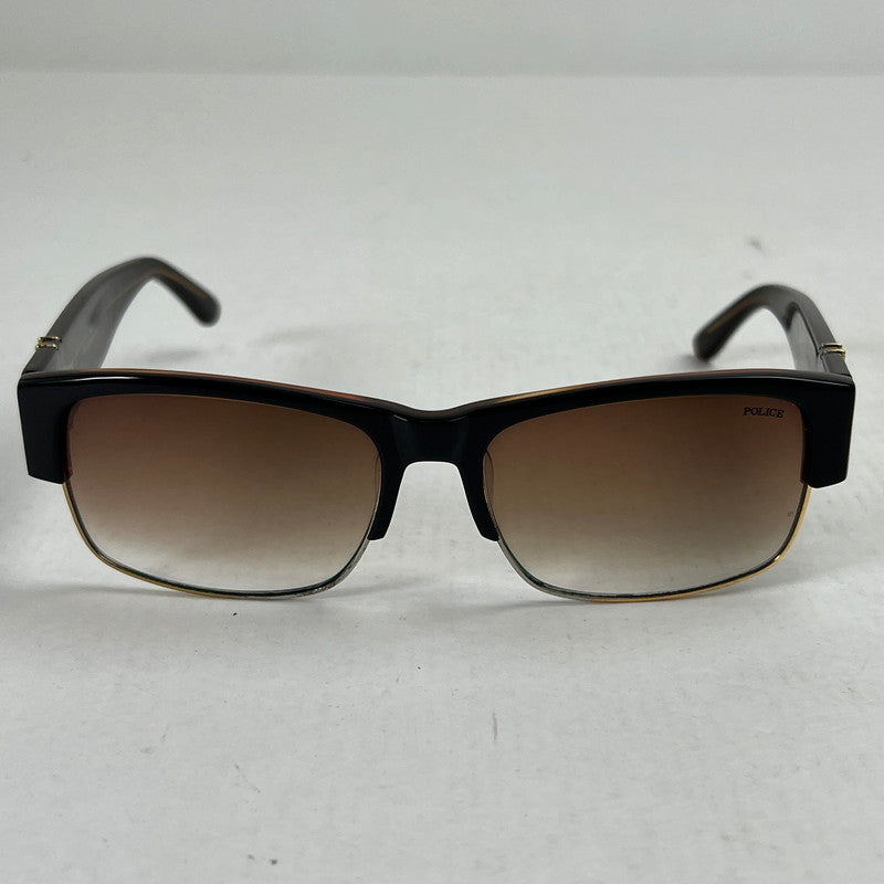 【中古品】【メンズ】 POLICE ポリス S1908J サングラス BLACK/ケース有 ※使用感あり・歪みあり・フレーム変色有 サングラス 203-260917-io-44-fuzh 万代Net店