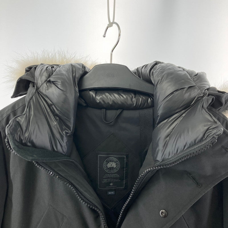 【中古品】【メンズ】 CANADA GOOSE カナダグース 3408MB EDGEWOOD PARKA エッジウッド パーカ ダウン コート ジャケット アウター ブランド 古着 141-241128-mh-04-fuz サイズ：XS カラー：ブラック 万代Net店