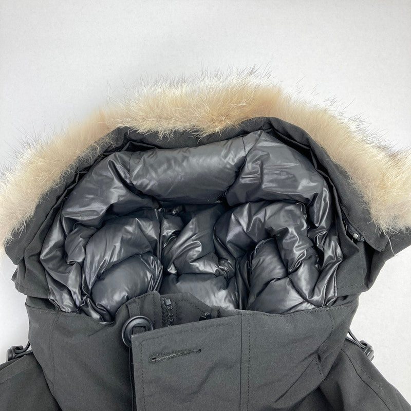 【中古品】【メンズ】 CANADA GOOSE カナダグース 3408MB EDGEWOOD PARKA エッジウッド パーカ ダウン コート ジャケット アウター ブランド 古着 141-241128-mh-04-fuz サイズ：XS カラー：ブラック 万代Net店