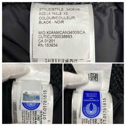 【中古品】【メンズ】 CANADA GOOSE カナダグース 3408MB EDGEWOOD PARKA エッジウッド パーカ ダウン コート ジャケット アウター ブランド 古着 141-241128-mh-04-fuz サイズ：XS カラー：ブラック 万代Net店