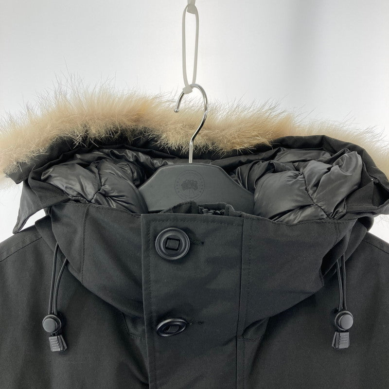 【中古品】【メンズ】 CANADA GOOSE カナダグース 3408MB EDGEWOOD PARKA エッジウッド パーカ ダウン コート ジャケット アウター ブランド 古着 141-241128-mh-04-fuz サイズ：XS カラー：ブラック 万代Net店