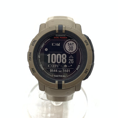 【中古品】【メンズ】 GARMIN ガーミン INSTINCT 2 TACTICAL 腕時計 197-241130-gm-04-fuz カラー：カーキ 万代Net店