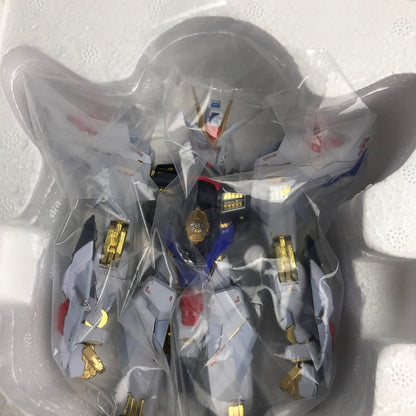 【中古美品】 完備品 機動戦士ガンダム  SEED DESTINY METAL BUILD メタル ビルド ストライク フリーダム ガンダム SOUL BLUE Ver. ＋光の翼オプションセット フィギュア 056-250103-mh-07-fuz 万代Net店