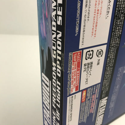 【中古美品】 完備品 機動戦士ガンダム  SEED DESTINY METAL BUILD メタル ビルド ストライク フリーダム ガンダム SOUL BLUE Ver. ＋光の翼オプションセット フィギュア 056-250103-mh-07-fuz 万代Net店