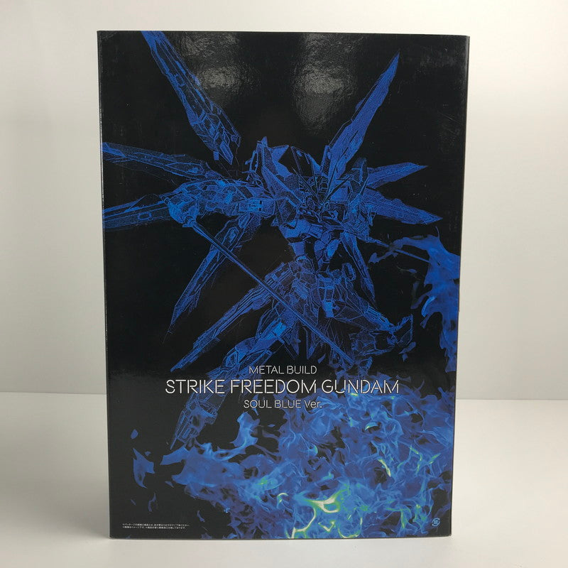 【中古美品】 完備品 機動戦士ガンダム  SEED DESTINY METAL BUILD メタル ビルド ストライク フリーダム ガンダム SOUL BLUE Ver. ＋光の翼オプションセット フィギュア 056-250103-mh-07-fuz 万代Net店